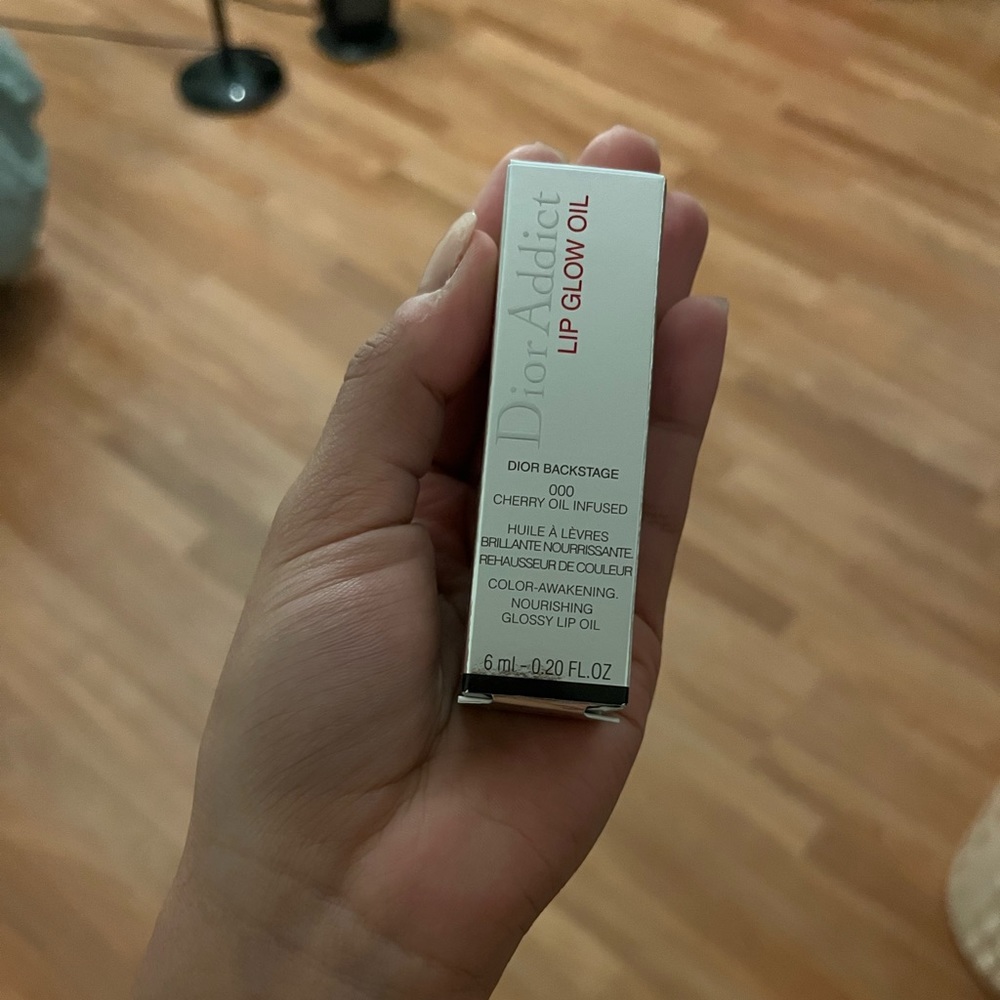 Dior lip oil, clear and unopened